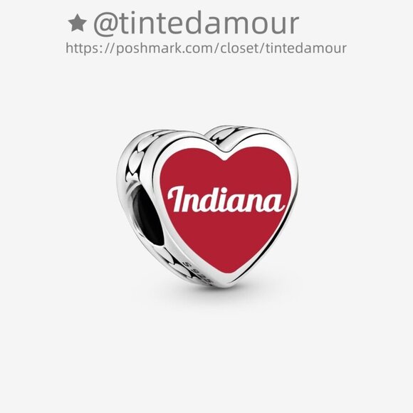 Pandora Indiana Heart Charm|Pendant - Picture 2 of 2